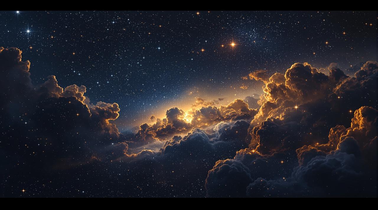 黑米影视 - 浩瀚宇宙星空背景